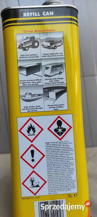 WAXOYL WAXOIL SMAR DO ŚLIZGÓW JCB koparka Rok produkcji 2021 Lublin sprzedam