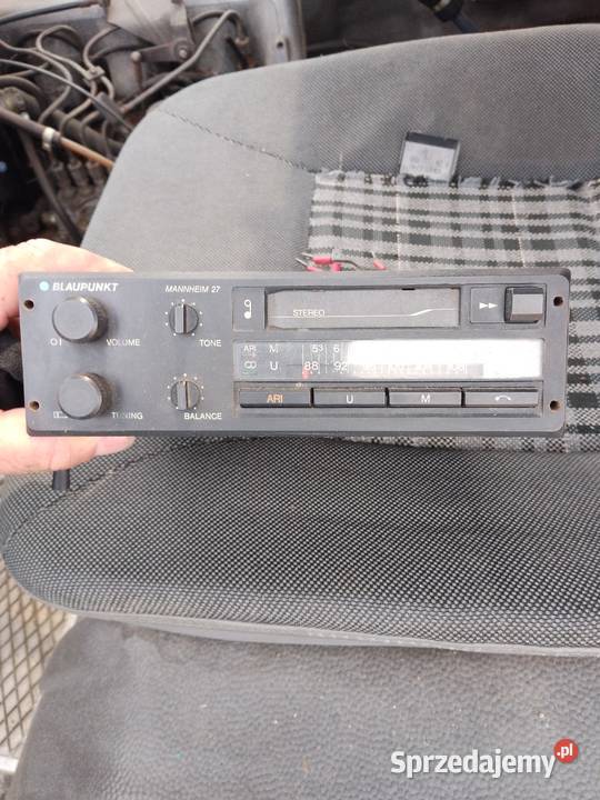 Radio samochodowe Blaupunkt Mannheim 27 Sobieska Wola Pierwsza