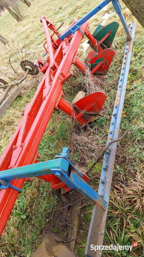 Pług 5 skib Unia Grudziądz brona zagarniająca Bystrzyca Kłodzka