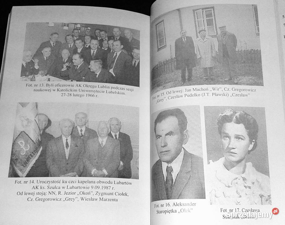 Podziemie politycznowojskowe w inspektoracie Rok wydania 1998 Chełm sprzedam