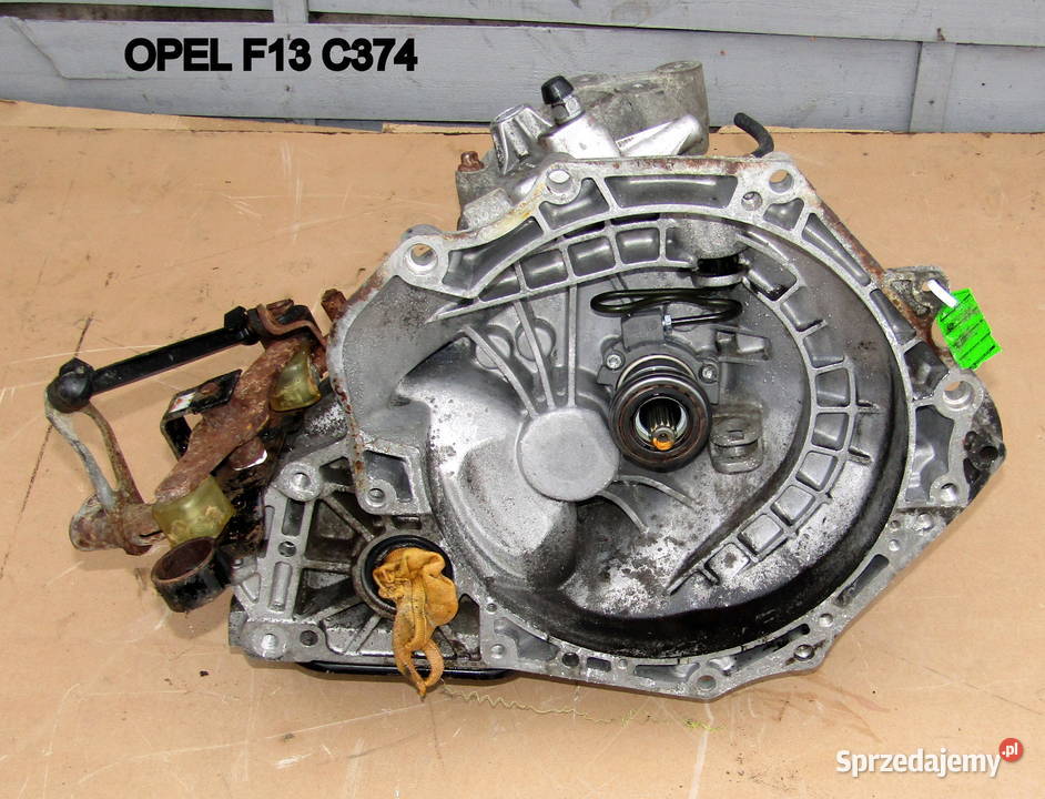 SKRZYNIA BIEGÓW OPEL ASTRA GZAFIRA A 16 F13C374 osobowe łódzkie Mysłaków