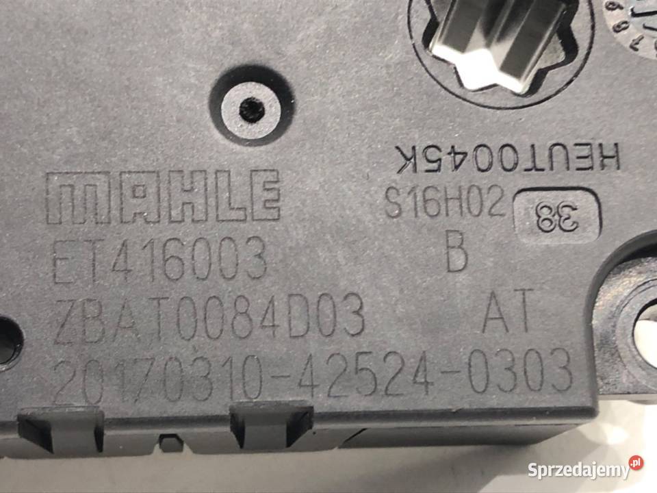 SILNICZEK NAGRZEWNICY AUDI ET416003 A4 B9 osobowe