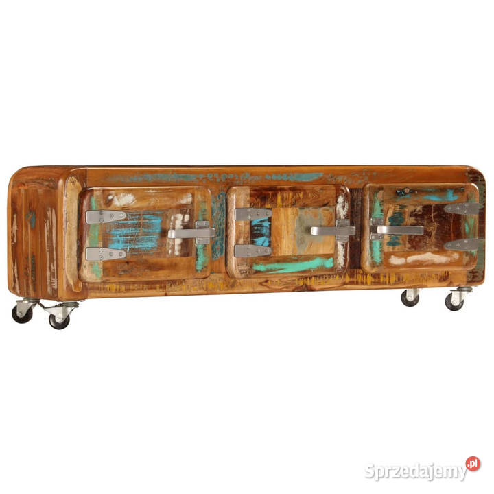 Szafka pod TV 120x30x37 lite drewno odzyskane Warszawa