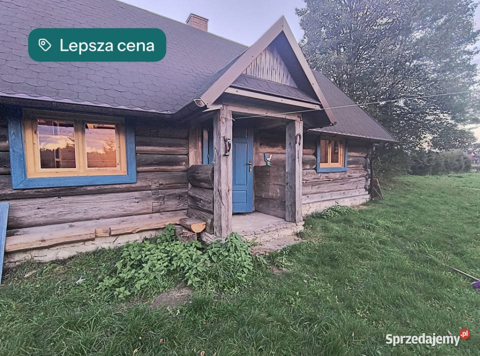 Duża działka z domkiem Kunki gm Susiec sprzedam