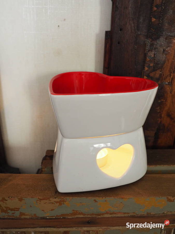 Podgrzewacz Ceramiczny z Sercem2 CzęściCzerwień zachodniopomorskie Szczecin sprzedam