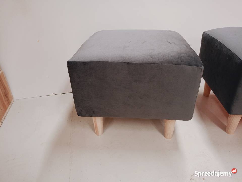 Pufa kostka nowa szara Warszawa