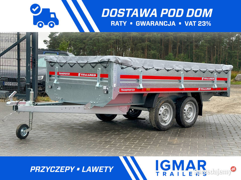 TEMARED TRANSPORTER 30152 Przyczepa przyczepka dolnośląskie Wałbrzych