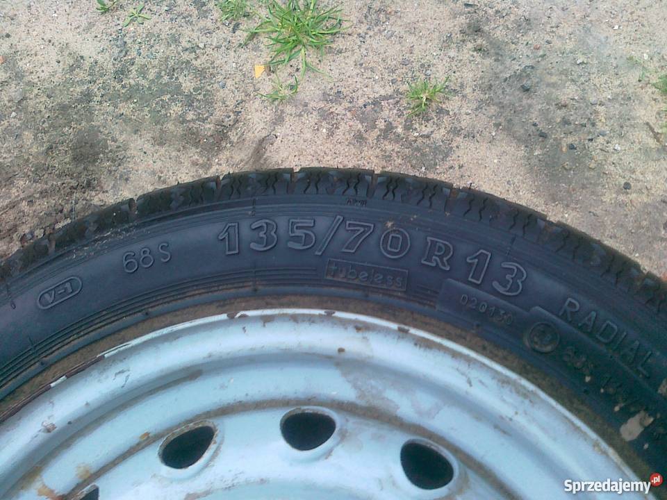 oryginalne koło zapasowe fiat 13 Choceń