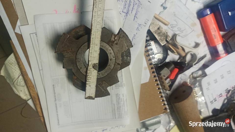 frez głowica z nożami wymiennymi promień wklęsły lubuskie Kłodawa