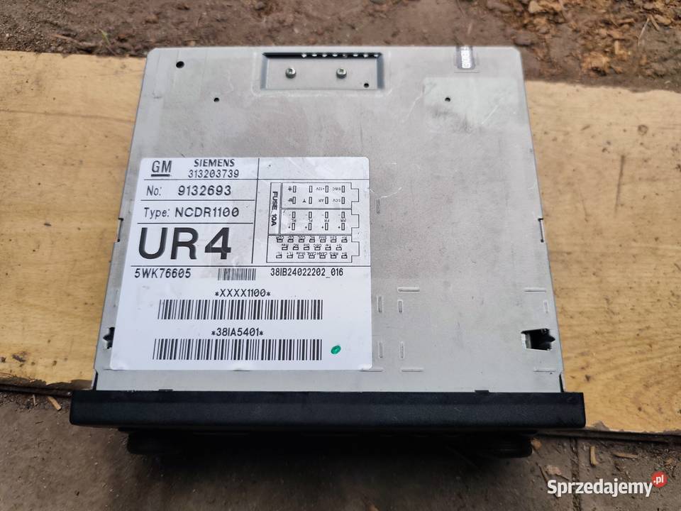 Radio Opel Astra Vectra Zafira Sprzęt audio fabryczny Jabłonowo Pomorskie sprzedam