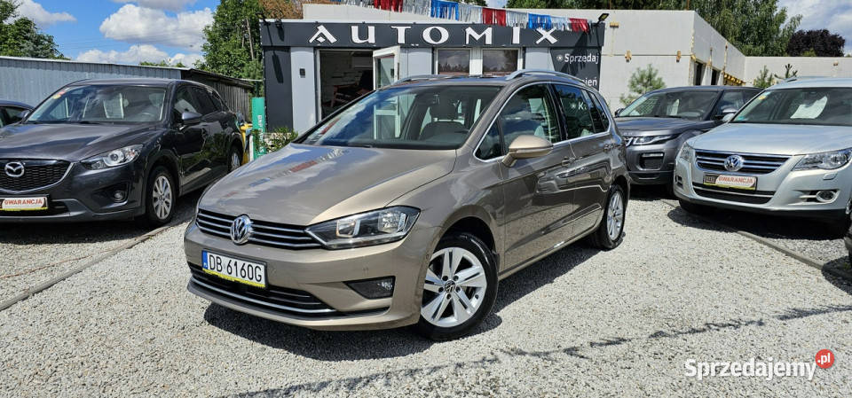 Volkswagen Golf Sportsvan HIT nowy Sam złoty