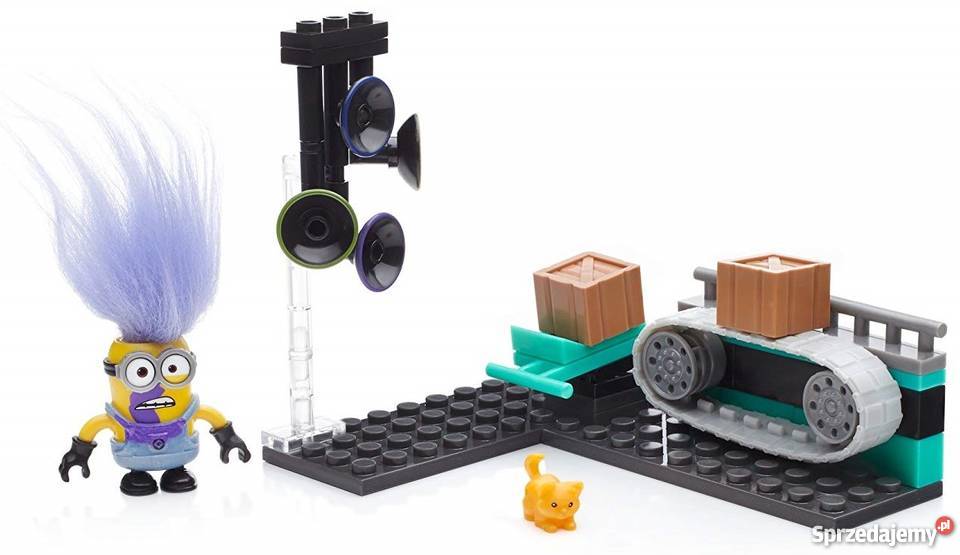 Klocki MEGA BLOKS Minionki Zestaw Figurka 59 el CE  Zabawki małopolskie Mogilany