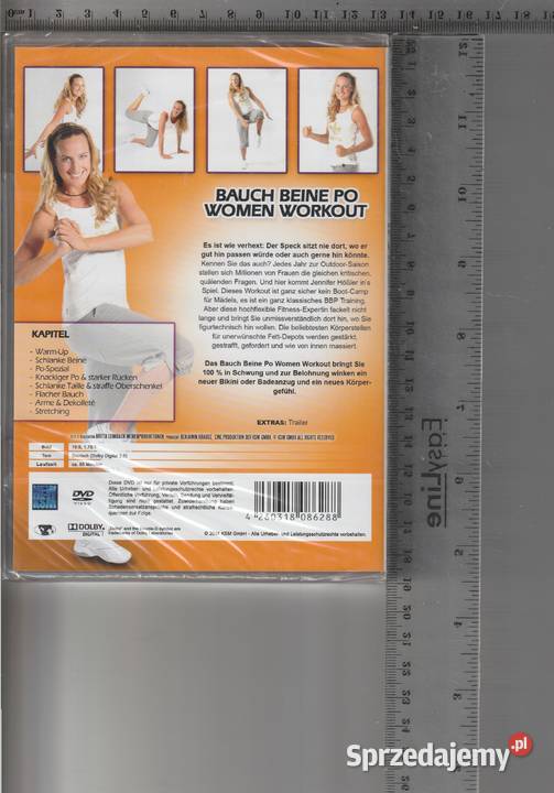 Bauch beine women workout Jenifer Hobler DVD Pruszków