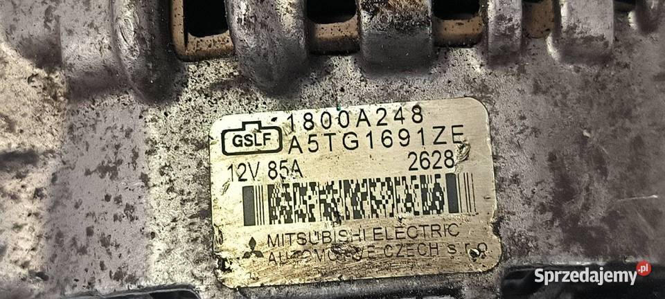 ALTERNATOR MITSHUBISHI A5TG1691ZE Lipno