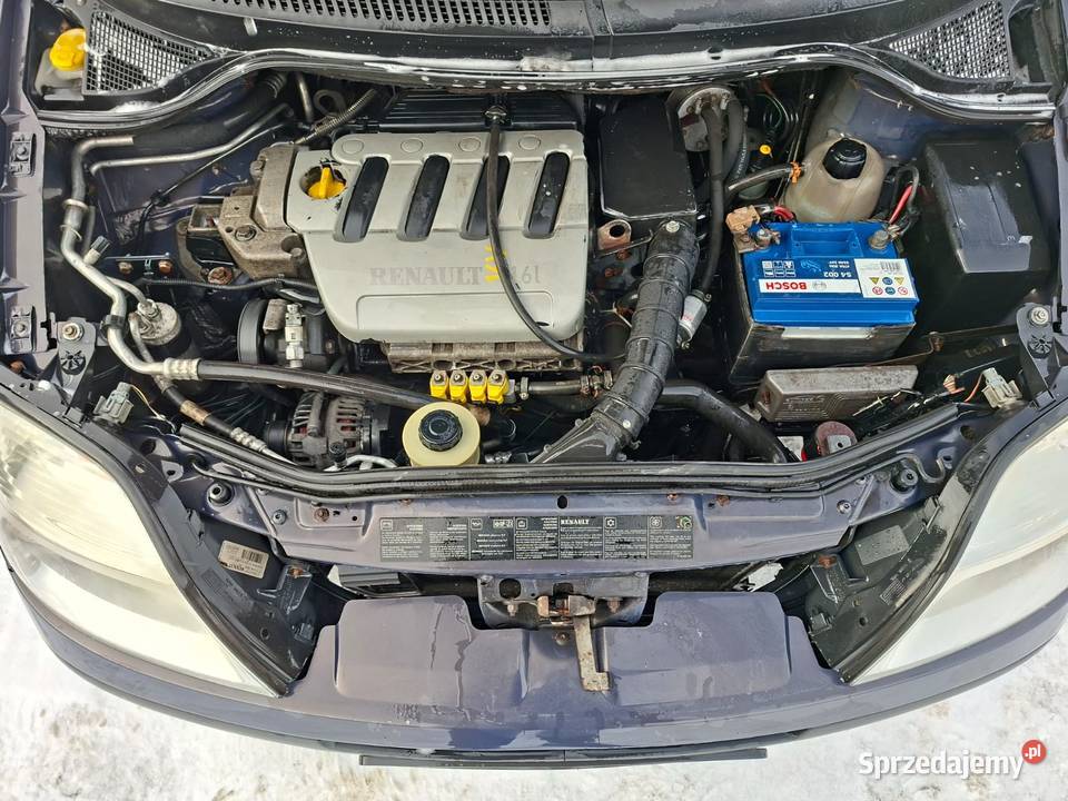 Renault Scenik 16 16v 2001r LPG długie opłaty Olsztyn