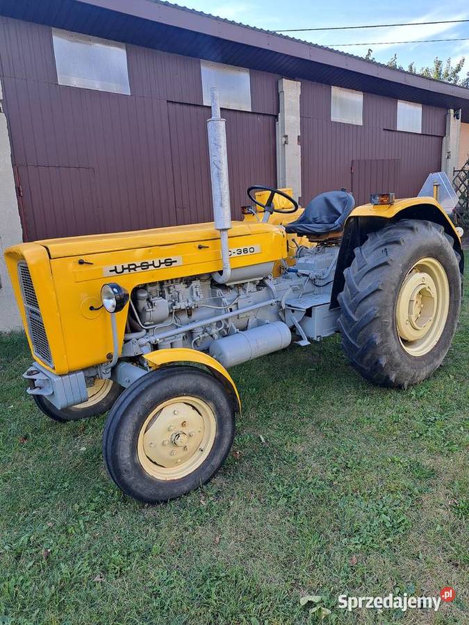 Ciągnik Ursus C360 lubelskie Podedwórze
