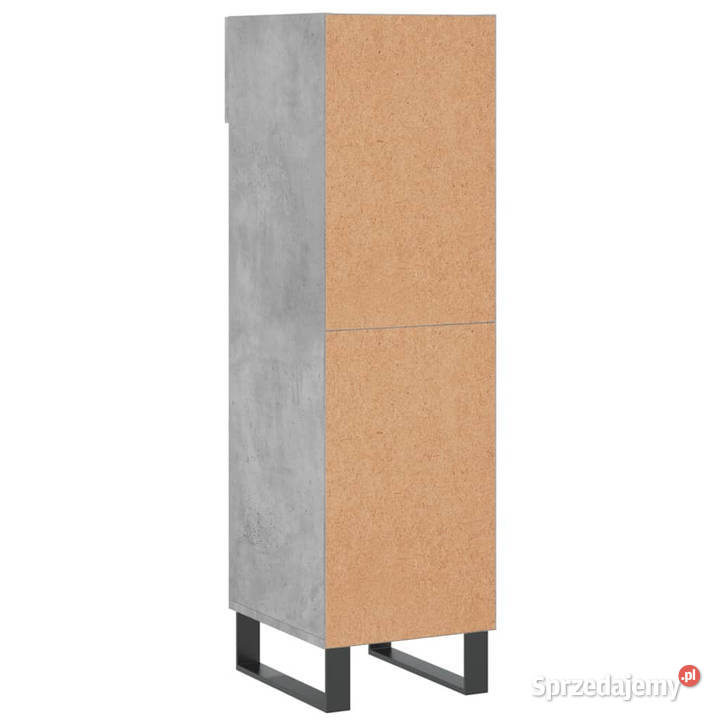 Szafka na buty szarość betonu 30x35x105 WM829704 Warszawa