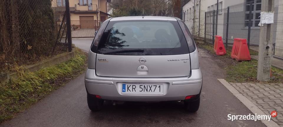 opel corsa 12 16v klimatronik wspomaganie okazja Kraków