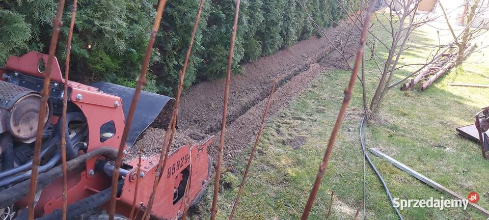 Bezinwazyjne wykopy Koparką Łańcuchową podkarpackie Brzostek