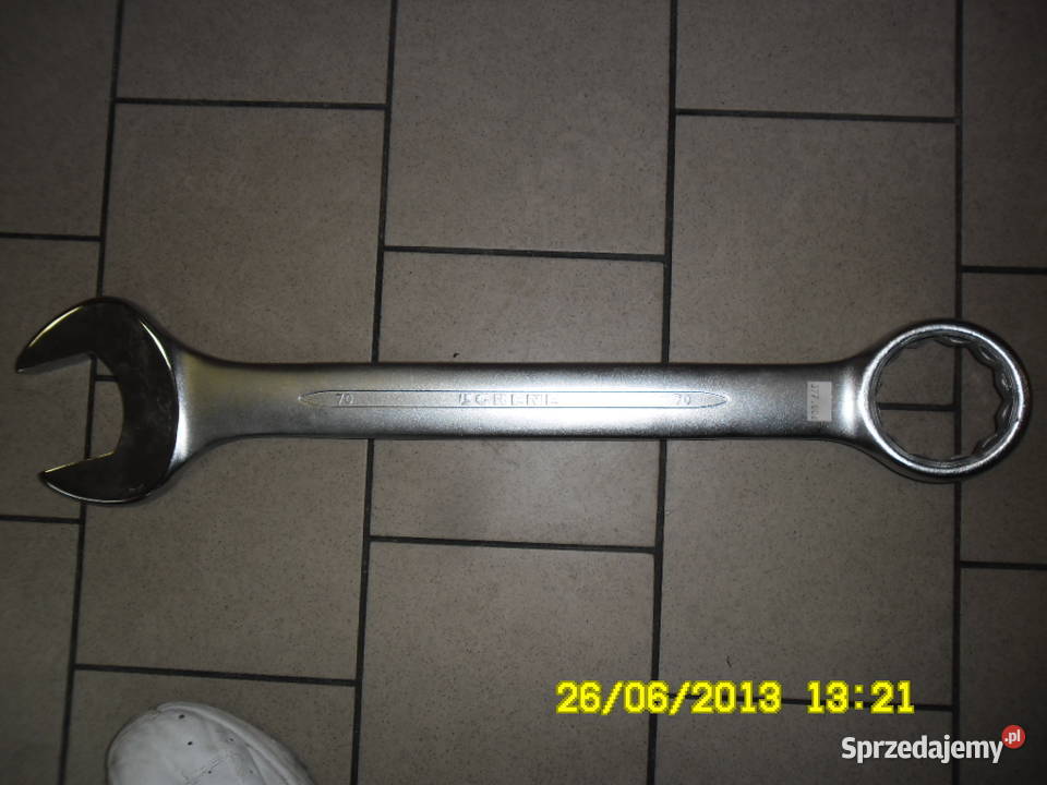 Klucz płaskooczkowy 70mm grene Kobylnica sprzedam