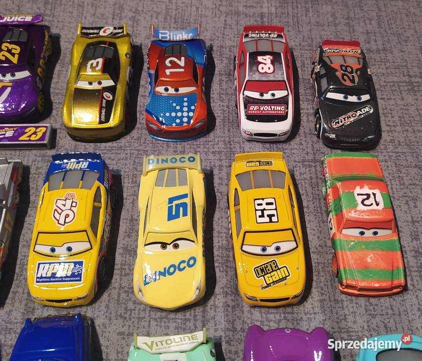 Disney Pixar Cars Auta Mattel 46 sztuk Gdańsk