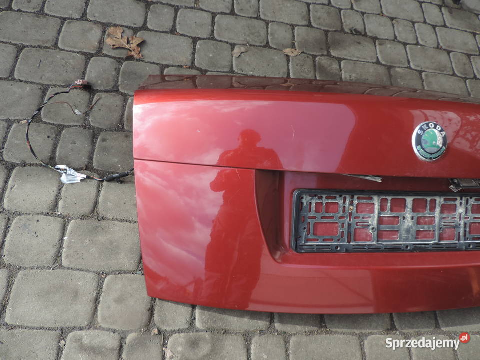 KLAPA BAGAŻNIKA SKODA FABIA I LIFT SEDAN 9892 małopolskie Nowy Sącz