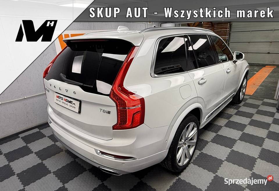 Volvo XC 90 Inscription ACC T8 kamery 360 biała Poznań