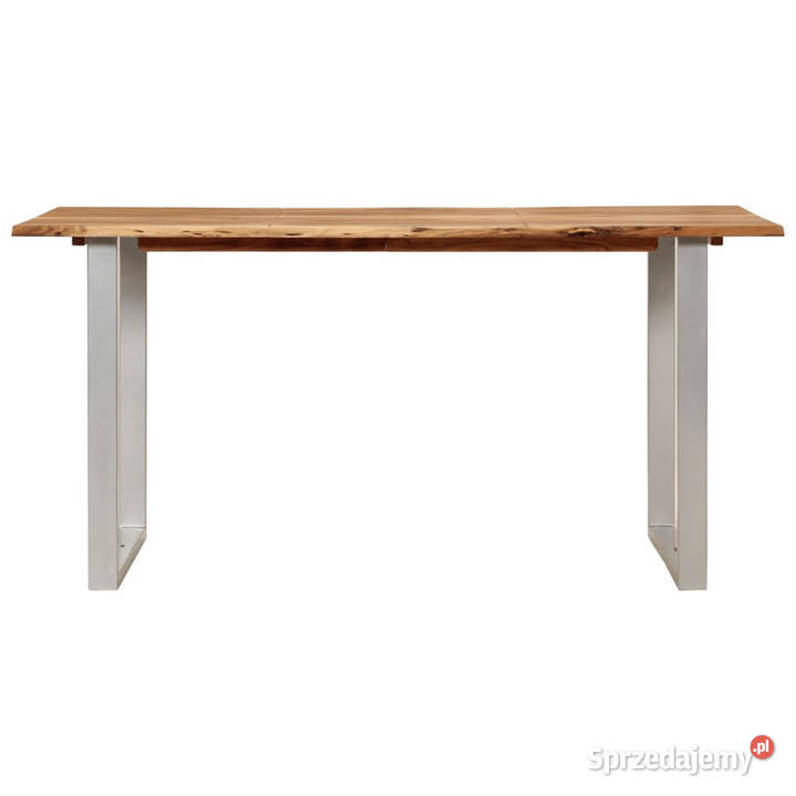 Stół jadalniany 154x80x76 lite drewno akacjowe