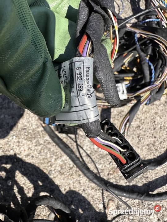 BMW X5 E53 Wiązka instalacja audio zwykła Materiały instalacyjne Układ elektryczny, zapłon