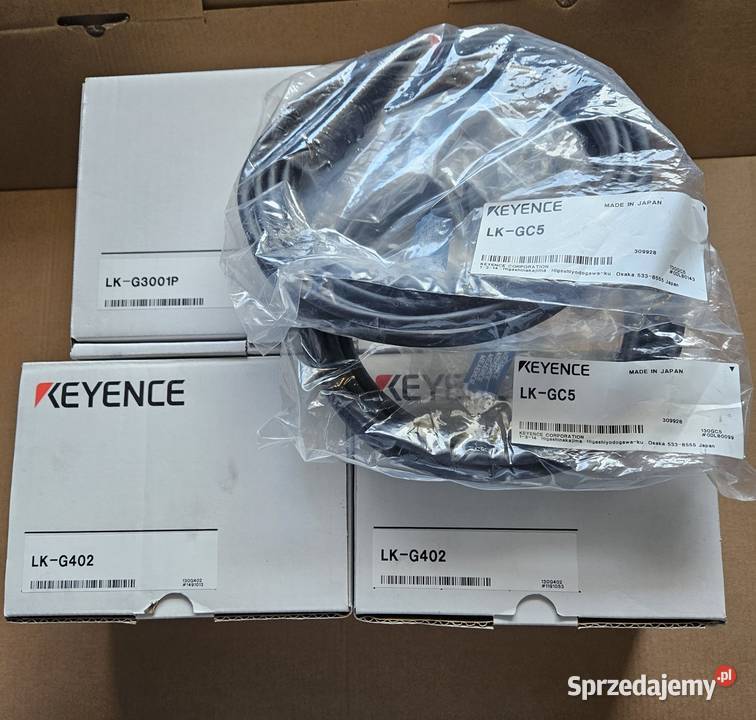Keyence LKG3001P kontroler laserowych czujników Tychy