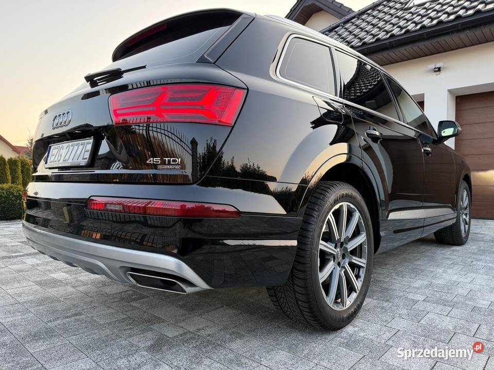 AUDI Q7 TDI mHEV Quattro Salon Polska Alcantara diesel Łęczyca