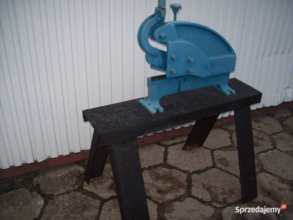 Gilotyna do drutu blachy ręczna duża długość Lublin