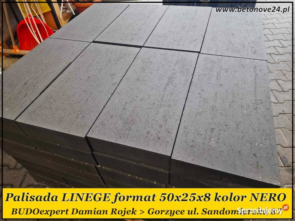 Palisada gładka betonowa Forbet Lineage 50x25x8 podkarpackie Gorzyce sprzedam