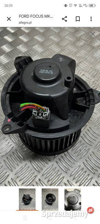 Wentylator kabiny focus MK1 Myszków sprzedam