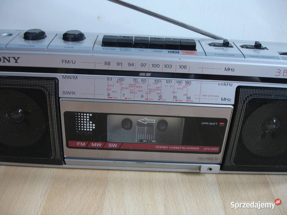 Radiomagnetofon SONY CFS230S Zielona Góra