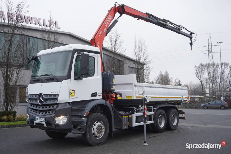 MercedesBenz Arocs 2636 6x4Wywrotka 2stronnaHDS Wywrotki Kraków