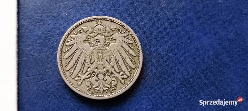 Stare monety 10 fenig 1905 E Niemcy