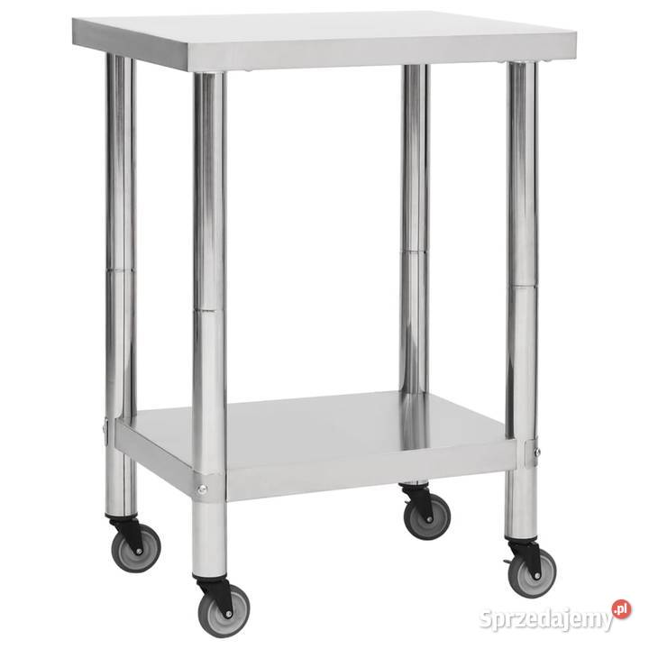 vidaXL Kuchenny stół roboczy na kółkach 60x45x85 Warszawa