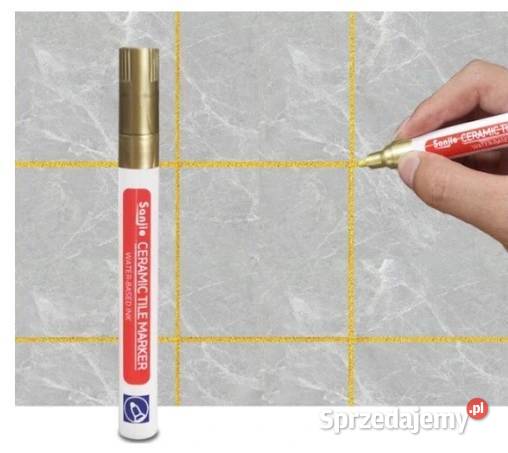 Złoty marker do fug wodoodporny do renowacji Fugi