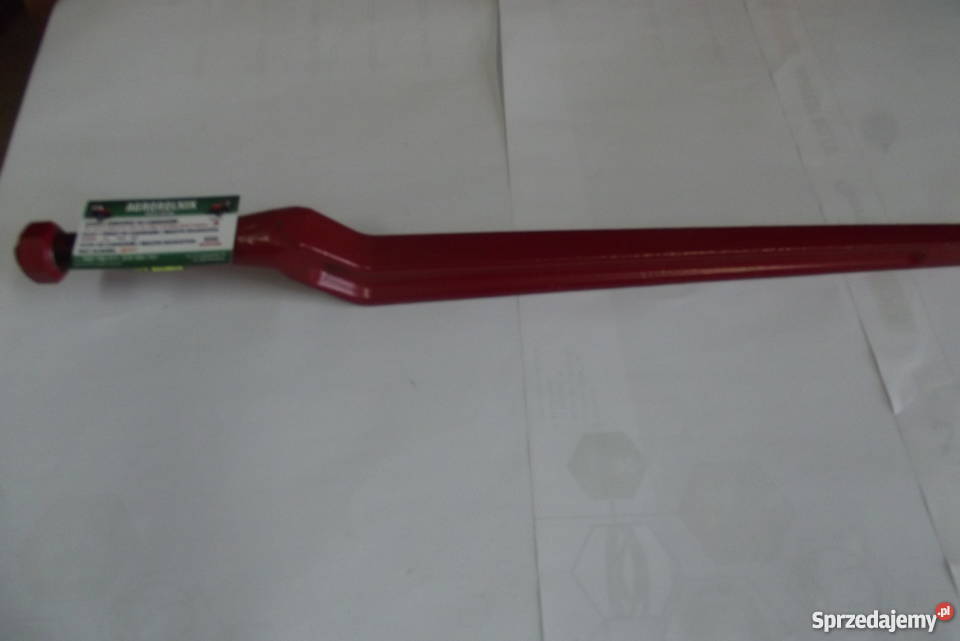 Ząb ładowacza łamany L 880 mm M 22x15 z nakrętką