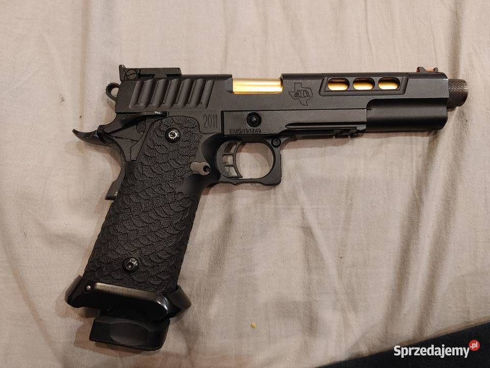 Replika ASG Pistoletu STI DVC 3 kulki GAZ warmińsko-mazurskie Giżycko sprzedam