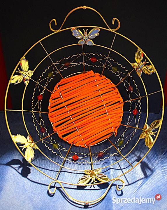 Dwa metalowe ozdobne koszyki plus torba kujawsko-pomorskie Chełmno sprzedam