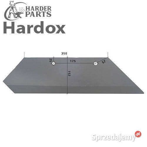 Lemiesz 300hektarów HARDOX 35042P części do Suwałki sprzedam