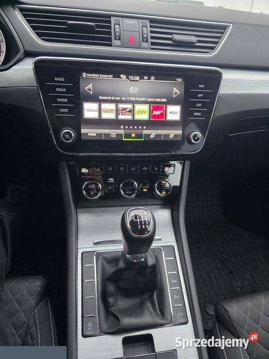Skoda Superb 15 TSI Ambition 150 2021r Salon Karolków Szwarocki
