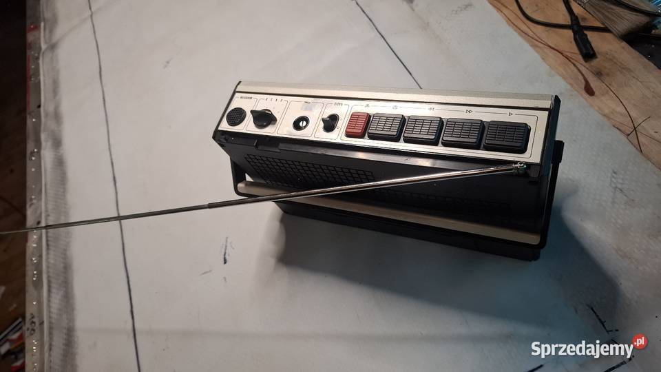 Zestaw retro audio PRLNRD gramofon Unitra Gramofony Namysłów