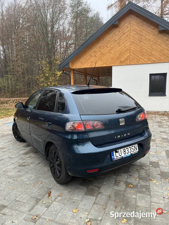 Seat Ibiza 12 70 Benzyna Gaz 2007r Nowe opony Tomaszów Lubelski