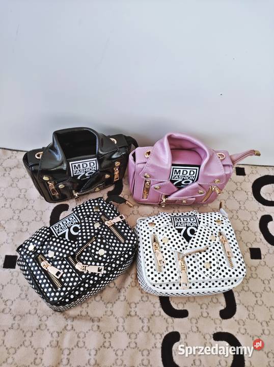 LATOPiękne torebki listonoszkiRóżowy czarny mazowieckie Warszawa