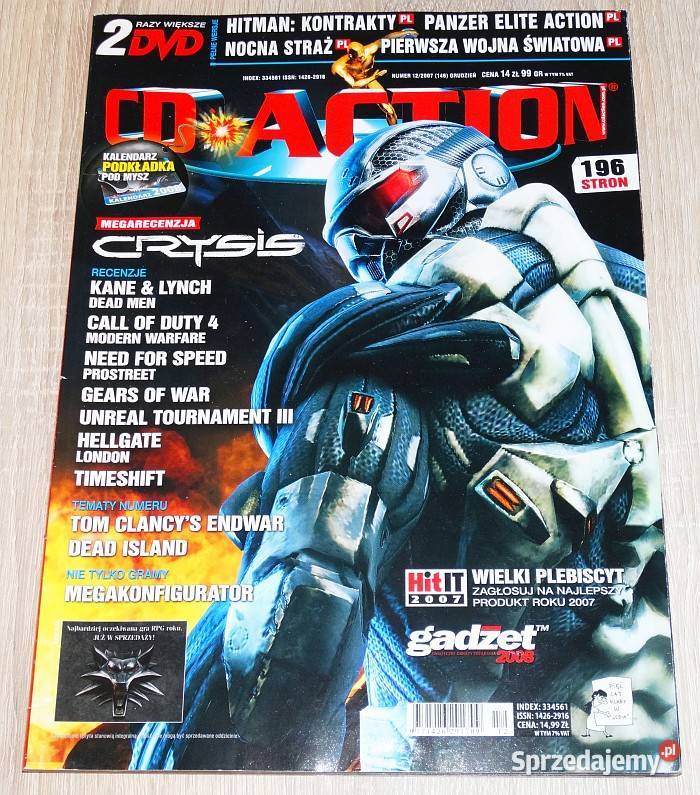 Magazyn CDACTION numer 146 z grudnia 2007 roku śląskie Gliwice