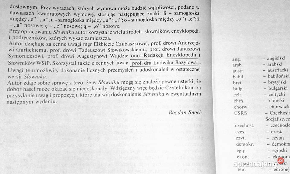 Terminy i pojęcia historyczne Bogdan Snoch lubelskie Chełm sprzedam