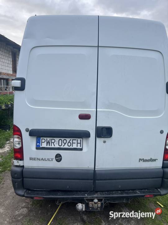 Renault Master L3H2 hak 25Dci 120 niski przebieg centralny zamek Staszów sprzedam